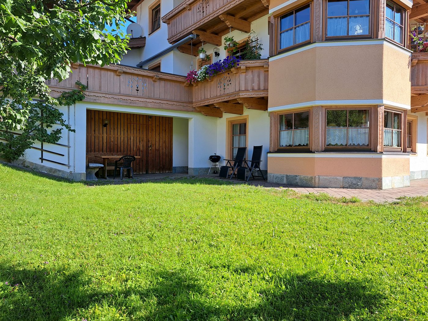 Die Ferienwohnung Roßkopf mit Garten in Oberau