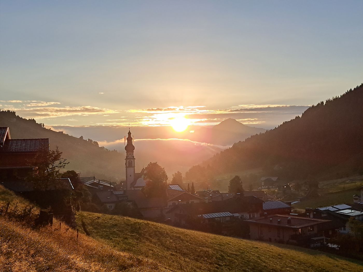 Oberau ist der Hauptort der Wildschönau